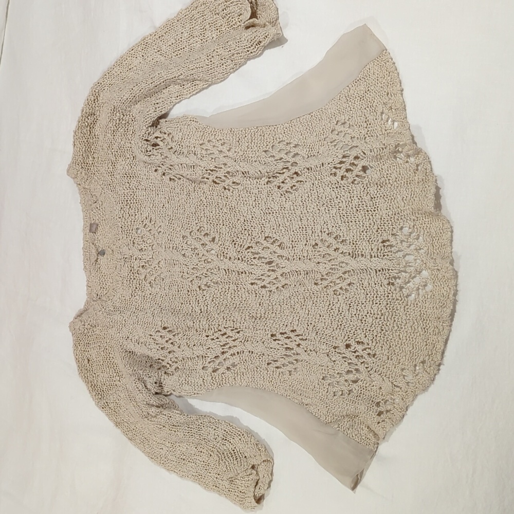 Anthro Crochet Top